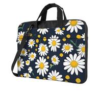 FBGHHTY Floral Daisies Pattern Print Functional Laptop Bags Cute And Lightweight Computer Bag For Various Laptop
