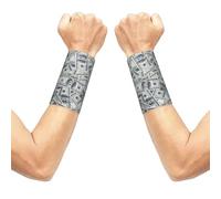 FBGHHTY Funny Dollar Money Print Unisex Wrist Sleeve Gym Workouts Breathable Versatile Daily Running Cycling