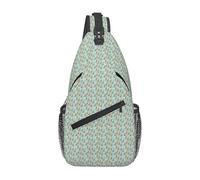 FBGHHTY Funny for Kangaroo ZooPrint Cross Chest Bag for Men Women Sling Backpack Daily Work Outdoor Adventures Travel