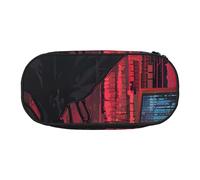 FBGHHTY Hacker Attack Print Versatile Big Capacity Pencil Bag School Students Teenagers Travelers Everyday Use