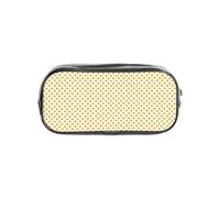 Fbghhty Honey Bee Print Students Boys Girls Clear Pencil Case Transparent Stationery Organizer Supplies