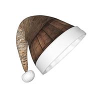 FBGHHTY Lights hit the brick wall Print Christmas Hat for Kids Holiday Xmas Cap Community Santa Halloween Funny Party