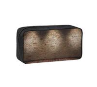 Fbghhty Lights hit The Brick Wall Print Large-Capacity Pen Case Lightweight Stationery Organizer Pouch Office Daily Wear