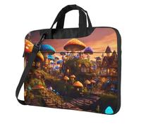 FBGHHTY Magic Mushroom Print Functional Laptop Bags Cute And Lightweight Computer Bag For Various Laptop