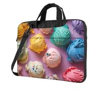 FBGHHTY Many Colored Ice Cream Print Functional Laptop Bags Cute And Lightweight Computer Bag For Various Laptop