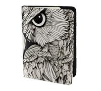FBGHHTY Owls Birds Print Men and Women Stylish 5.5in Passport Travel Document Wallet Case Secure Accessory