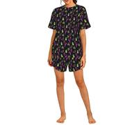 FBGHHTY Pineapple Banana Flamingo Print