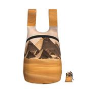 FBGHHTY Pyramids Of Egypt Print Foldable Backpack Lightweight Bag Travel Hiking Camping Gym Daily Accessory