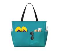 FBGHHTY Sea Print Waterproof Beach Travel Bag Lightweight Summer Vacation Camping Outdoor Activities