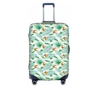 Fbghhty Summer Coconut Tree Print Universal Travel Suitcase Cover Elastic Luggage Protector Waterproof Dustproof