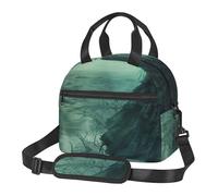 FBGHHTY The sea Witch Inspired Print Stylish Insulated Lunch Bag Large Capacity Cooler Tote Pocket Meals Drinks Snacks