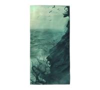 FBGHHTY The Sea Witch Inspired Print Towel Soft Absorbent Quick-Dry Extra-Long Beach Home Gym Pool Travel Yoga Spa