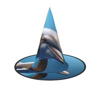 FBGHHTY Unique 3d Animal Dolphin Print Adults Festive Headwear House Celebrations Carnival Party Hat Cosplay Costume