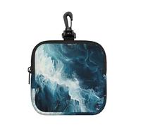 FBGHHTY Within The Tides Print Square Storage Bag Reusable Organizer Pouch Travel Toiletry for Home Office Gift