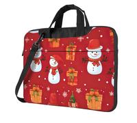 FBGHHTY Xmas Gift Snowman Print Functional Laptop Bags Cute And Lightweight Computer Bag For Various Laptop