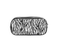 Fbghhty Zebra Print Print Students Boys Girls Clear Pencil Case Transparent Stationery Organizer Supplies