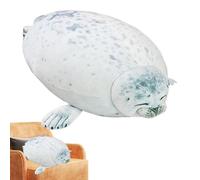 fbgnfihi Cute Chubby Seal Plush Toy, Chubby Seal Doll Toys, Realistic Soft Cuddly Sleeping Toys, Funny Fat Seals Plush Throw Pillow Toy, Novelty Sea Lion Animals Neck Pillows, Birthday Gift Dolls