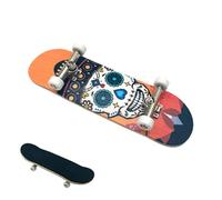 fbgnfihi Mini Skateboard Fingerboard, Professional Finger Board, Full Wooden Maple Board, Small Hand Skate Wheels with Bearings, Fingers Scooter Toys, for Kids Boys Girls Adults Birthday Party Toy