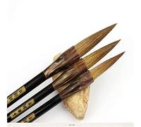 FBHappiness 3Pcs/Set Chinese Calligraphy Brushes Pen Lian Brush Chinese Painting Brush The Four Treasures of Study