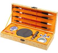FBHappiness Chinese Calligraphy Brush Brush pens Calligraphy pens Caligraphy Drawing The Four Treasures of The Study The Pen and Ink Brush Set Chinese Calligraphy Brush