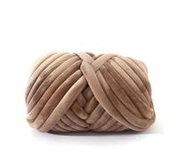 Chunky Yarn 1KG Super Velvet Chunky Yarn Thick Bulky Giant Thread White Bag for Hand Knitting Woven DIY Arm Soft Big Blanket Carpet (Color : 2) (13)