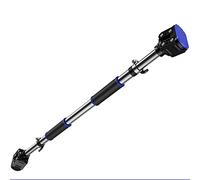 FBHappiness Household Pull-ups Fitness Equipment Free Punching Horizontal Bar Width 72-96cm Load 200 Kg - Blue