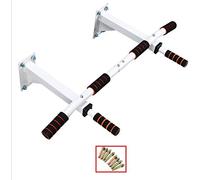FBHappiness Pull-up bars Wall-mounted pull-up bars horizontal hall bar with triangle holder training device for the home gymnastics resistance band load 200 kg