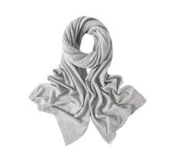 FBHappiness Unisex Solid Cashmere Scarf Women Men Knitted Warm Neck Accessory For Fall Winter