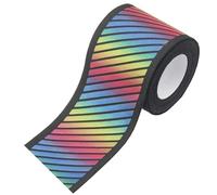 FBHDKJNFG Reflective Fabric Tape ， Reflective Stripe Webbing Ribbon Warning Tape For Clothing DIY 5 Meter Multicolor(W02-rainbow)