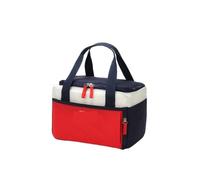 FBHFSUIEF 2pcs Portable Women Large Capacity Multiple Pockets Insulated Lunch Box Tote Cooler Handbags Thermal(Red)