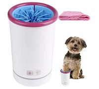 FBHFSUIEF Electric Paw Washer,Cat Dog Foot Cleaning Tool for & Muddy Paws with USB Cord And Towel(Pink,S)