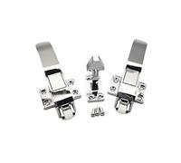 FBHFSUIEF Handle Lock ， Freezer Handle, Walk-in Cooler Door, Commercial Refrigerator Lock Single Double Hook Activity Drying Oven Temperate(Adjust The Structure)