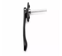 FBHFSUIEF Key Locking Handle， Thin Style Plastic Steel Window Knob Lock Sliding Aluminium Alloy Door Handle Bolt Furniture Pull Hardware Part