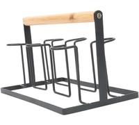 FBHFSUIEF Mug Tree,1pc Cup Holder Rack Black Water Bottles Bottle Drying Hanging Storage Metal Organizer Drainer Stand