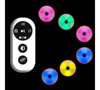 FBHFSUIEF Reaction Training Light, Improve Speed, Agility and Time, Multi-Mode Remote Control, for Coaches, Gyms(6 Lights)