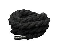 FBHFSUIEF shoe laces， Elastic laces,Boot, 8mm Thick Hemp Rope Shoe Decoration Accessories,No Need To Punch Holes,No Damage To Shoes,For Sneakers,Casual,Skateboard(Svart,100cm(2 pairs))
