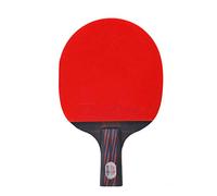 FBHFSUIEF table tennis bat, Table Tennis Bat, Five Layers of Pure Wood, Professional Ping Pong Racket, is for Offensive Players/Single Racket/Long Handle(Short handle)