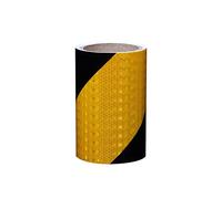 FBHFSUIEF warning tape, Reflective Tape Warnig Sticker Self-Adhesive Smarking(Black)