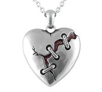 FBHSY Cure For A Broken Heart Necklace with Pendant, Stainless Steel