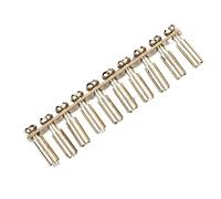 FBI 10-5 for UK3N center contact fixed jumper, suitable for DIN rail terminal blocks, UK series accessories fixed bridge
