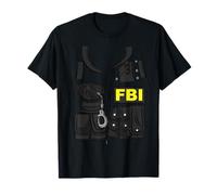 FBI Federal Agent Halloween Costume Federal Agent FBI T-Shirt