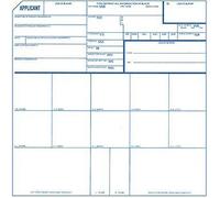 FBI Fingerprint Cards, Applicant FD-258, by
