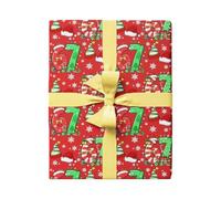 Fbinys 67 Christmas Wrapping Paper,Book Wrap Supplies,Holiday Candy Box Wrapping Paper - for Friends Event Organizers Office Colleagues Social Club Birthday Family Reunion Retirement