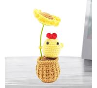 Fbinys Already Made Crochet Animals, Handmade Stuffed Toy, Cute Easter Basket Plush, Adorable Gift for Daughter, Sister, Friend, Birthday, Graduation, Appreciation 6.3x3.15x3.15 inches