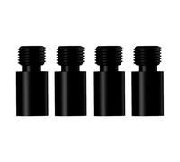 Fbinys Dart Weights, Set of 4 Brass Dart Weight Accentuators, Adjustable Counterweights Supplies, 2BA Thread Accentuator Tool for Professional Players and Amateurs