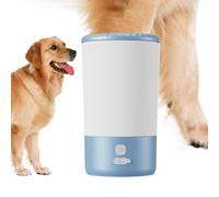 Fbinys Dog Paw Cleaner, Automatic Muddy Pet Foot Cleaner, Electric Cat Paws Cleaning Device for Kittens, Puppies, Walking, Lawn, Backyard, Garden, Home, 3.74x3.94x6.5 inches