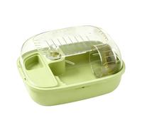 Fbinys Hamster Habitat Transparent with Balance Wheel and Water Bottle