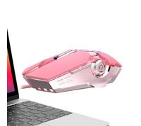 Fbinys PC Game Mice, Wired USB Mice, Mechanical Mice, Plug In Computer Mice, Illuminated Mice, RGB Mice, Ergonomic Wired Mice, Women’s Mice, Girls’ USB Computer Mice, Corded Game