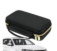Fbinys Protective Jump Cable Storage Box, Weather Resistant Eva Hard Protective Case, Dustproof Outdoor Carrying Pouch for Car, Truck, and Pickup, 9.45x4.92x3.54 Inches, Black