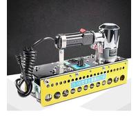 FBJAMZ 15mm Handheld Heat Sealer for Plastic Bags - Automatic Continuous Chain Wheel Machine for Thick Foil & Kraft Paper Packaging